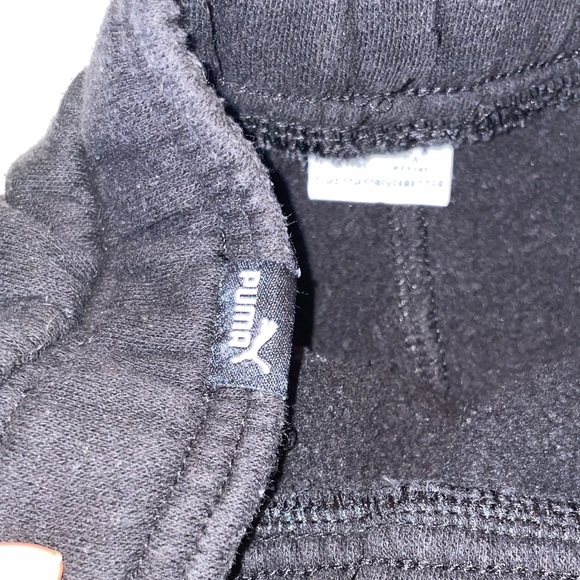 Puma Kids Black Joggers - Picture 3 of 9